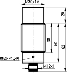 Габариты ISN EC8A-32P-15-LS4